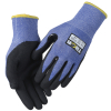 Schnittschutz-Handschuh Athen
blau/schwarz mit
Nitril-Mikroschaum-Beschichtung - More 1