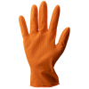 NITRIL-Einmalhandschuh 
GRIP ORANGE* 240 mm - orange
50-Stück-Spenderbox - EN 374 - More 1