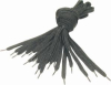 PA-Schnürsenkel schwarz 80 cm - More 1