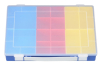 PP-Sortiments-Tragekasten mit
14 verschiedenen Einsätzen
335 x 225 x 55 mm - More 1