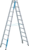 Stehleiter Coni B
2x10 Sprossen
Leiterlänge 2,90 m - More 1