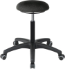 Drehhocker
Stoffpolster schwarz
Sitzhöhe 470-600 mm - More 1