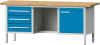 Format Kastenwerkbank
B2000xT700xH840mm
RAL 7035/5012 BMP: 40 mm - More 1