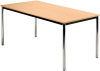 Bespr.-tisch 160 x 80
Buche/Chrom - More 1