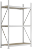 Weitspannregal MINI-RACK
B2200xT800xH2200 mm
Grundfeld 3 Spanplatten - More 1