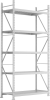 Weitspannregal MINI-RACK
B1400xT650xH3000 mm
Anbaufeld 5 Stahlpaneele - More 1