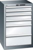 Schubladenschrank 27x27E
B564xT572xH850mm
RAL 7035 - More 1