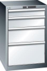 Schubladenschrank 27x27E
B564xT572xH850mm
RAL 7035 - More 1
