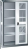 Flügeltürenschrank
B1100xT641xH1950mm
RAL 7035,Sichtfenstertür - More 1