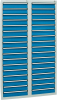 Format Schubladenschrank
B1800xT1000xH500mm
RAL 7035/5012 - More 1