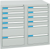 Format Schubladenschrank
B500xT1000xH900mm
RAL 7035/7035 - More 1