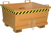 Klappbodenbehälter 500 l
B1200xT1040xT715 mm
RAL2000 Tragkraft 1000kg - More 1