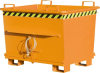 Klappbodenbehälter 700 l
B1200xT1040xT970 mm
RAL2000 Tragkraft 1500kg - More 1