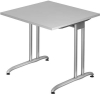 Schreibtisch lichtgrau
800x800 mm - More 1