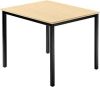 Besprechungstisch 80x 80
Ahorn/schwarz - More 1