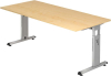Schreibtisch Ahorn
180x80x72 cm O-Serie - More 1