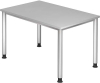 Schreibtisch lichtgrau
1200x800 mm H-Serie - More 1