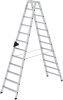 Alu-Stehleiter
2x12 Stufen
Gesamthöhe 2,79 m - More 1