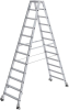 Alu-Stehleiter
2x12 Stufen, rollbar
Gesamthöhe 2,79 m - More 1