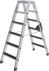 Alu-Stehleiter
2x6 Stufen clip-step
Gesamthöhe 1,38 m - More 1
