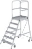 Alu-Podestleiter
6 Alu-Stufen
Podesthöhe 1,44 m - More 1