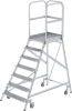 Alu-Podestleiter
7 Alu-Stufen
Podesthöhe 1,68 m - More 1