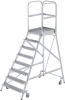 Alu-Podestleiter
8 Alu-Stufen
Podesthöhe 1,92 m - More 1