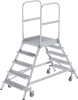 Alu-Podestleiter
2x5 Alu-Stufen
Podesthöhe 1,20 m - More 1