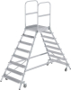 Alu-Podestleiter
2x8 Alu-Stufen
Podesthöhe 1,92 m - More 1