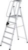 Alu-Stehleiter
6 Stufen
Gesamthöhe 2,12 m - More 1