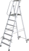 Alu-Stehleiter
7 Stufen, rollbar
Gesamthöhe 2,35 m - More 1