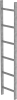 Schachtleiter
6 Sprossen L 1,68 m
B340 mm LW 300 mm - More 1