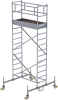 Rollgerüst m. Fahrbalken
Plattform B1800xT750 mm
Plattformhöhe 3,00 m - More 1