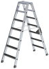 Alu-Stehleiter
2x7 Stufen clip-step
Gesamthöhe 1,61 m - More 1