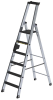 Alu-Stehleiter 250 kg
6 Stufen clip-step R13
Gesamthöhe 2,05 m - More 1