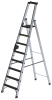 Alu-Stehleiter 250 kg
8 Stufen clip-step R13
Gesamthöhe 2,51 m - More 1