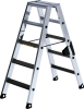 Alu-Stehleiter 250 kg
2x5 Stufen clip-step R13
Gesamthöhe 1,14 m - More 1