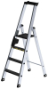 Alu-Stehleiter 250 kg
4 Stufen clip-step R13
Gesamthöhe 1,58 m - More 1