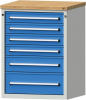 Anke Schubladenschrank
B760xT700xH1020mm
RAL 7035/5012 - More 1