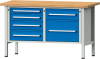 Anke Kastenwerkbank
B1500xT700xH890mm
RAL7035/5012 BMP: 40 mm - More 1
