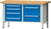 Anke Kastenwerkbank
B1500xT700xH850mm
RAL7035/5012 BMP: 50 mm - More 1