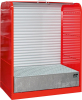 Gefahrstoffrollladenschr
1300x870x1610, rot - More 1