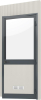 Paneel m. Glastüre DIN r.
B1150xT60xH2600 mm
Selbstbauhaus SmartUnit - More 1