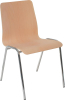 Holzschalenstuhl
Gestell Chrom - More 1