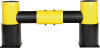 Regalanfahrschutz Golf
H500xL1100 mm 1-zeilig
gelb/schwarz - More 1