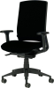 Bürodrehstuhl schwarz
genius II 452-4
mit Armlehnen - More 1