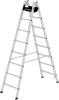 Alu-Stehleiter
2x8 Sprossen
Leiterlänge 2,40 m - More 1