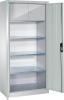 Flügeltürenschrank
B930xT400xH1950 mm
RAL 7035, 3 Fachböden - More 1