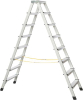 Stehleiter XLstep B
2x8 Stufen
Leiterlänge 2,17 m - More 1