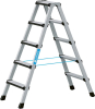 Stehleiter Comfortstep B
2x5 Stufen
Leiterlänge 1,38 m - More 1